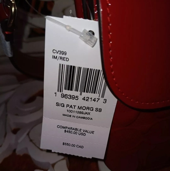 SOLD OUT ONLINE! COACH MORGAN BAG/SIGNATURE LEATHER & SNAP WALLET - Picture 2 of 7